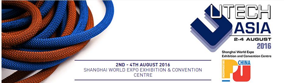 UTECH ASIA SHANGHAI TIJEKOM AUG3-4,2016